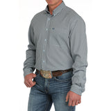 Cinch Men's Blue Diamond Arenaflex Long Sleeve Shirt