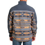 Cinch Men's Blue/Aztec Bonded Jacket