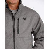 Cinch Men's Grey Bonded Concealed Carry Jacket Logo View