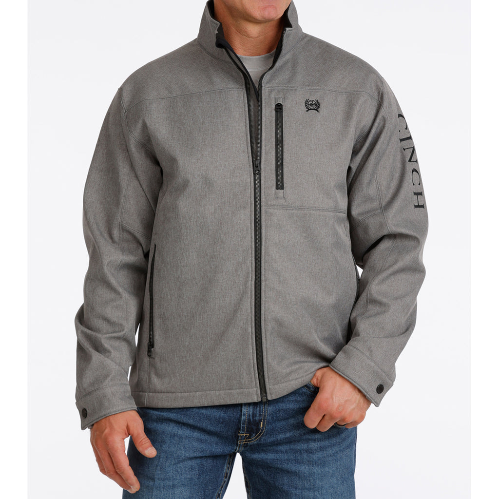 Cinch Men's Grey Bonded Concealed Carry Jacket 