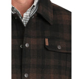 Cinch Brown Trucker Jacket - 