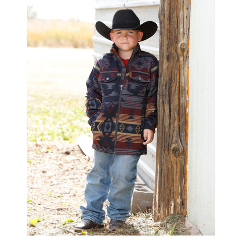 CINCH Boy's Sweater Knit Shirt Jacket