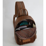Wrangler Hair-on Cowhide Convertible Sling Bag