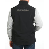 Back view of Cinch bonded vest showing streamlined Western fit
