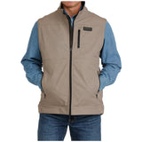 Cinch Men's Concealed Carry Bonded Vest - Khaki