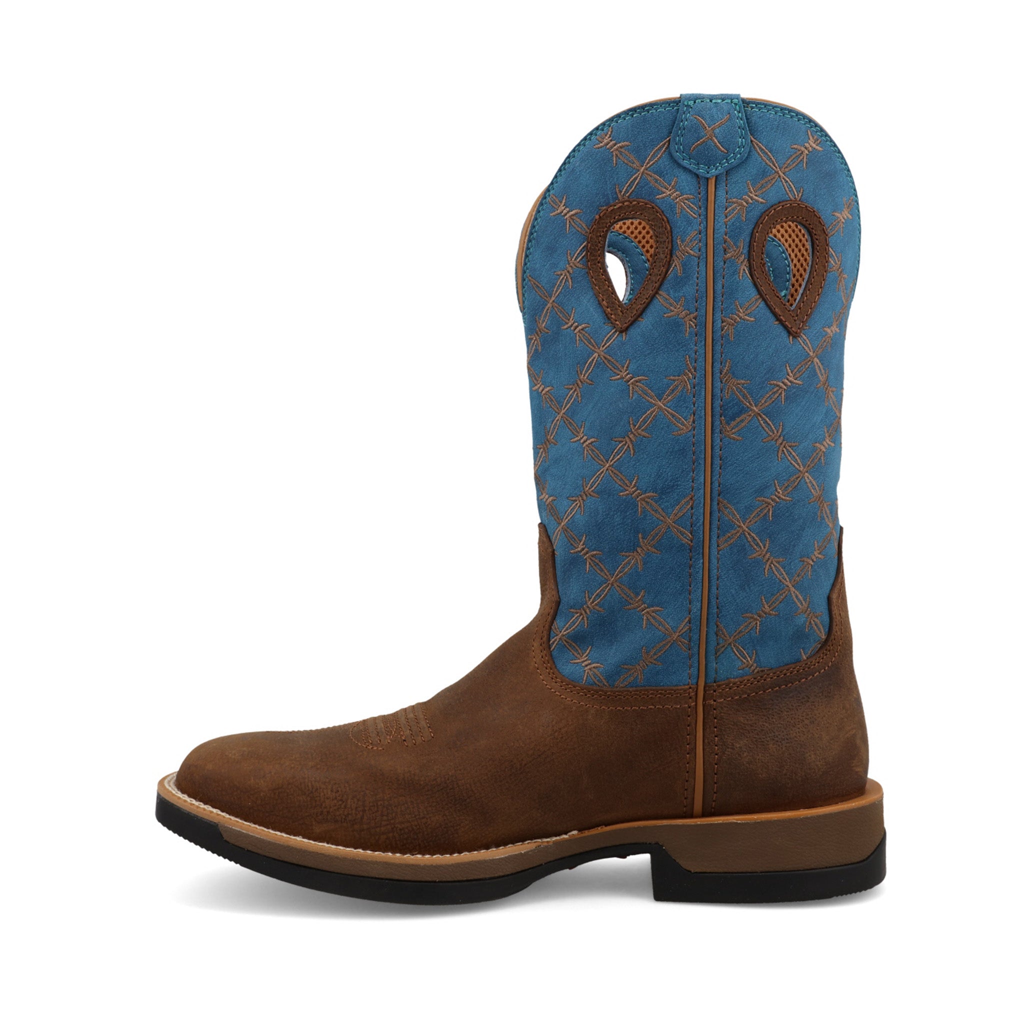 Twisted X, Size 10D, Blue, Brown, and neon green Twisted X Women main image 3