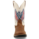 Twisted X Mens 12" TECH X Red White Blue Eagle Boots
