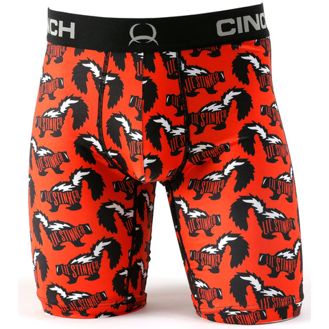 Cinch Men's Red Stinker 9'Boxer