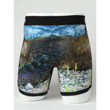 Back view of the Cinch 6" Turtle Boxer Briefs highlighting the smooth performance fabric and contoured fit.