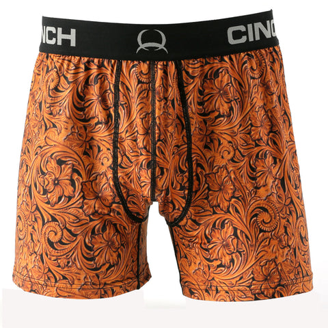 Cinch Men's Leather Print  Boxer