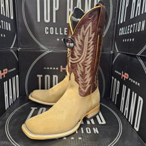 horse Power tan crazy roughout, mens