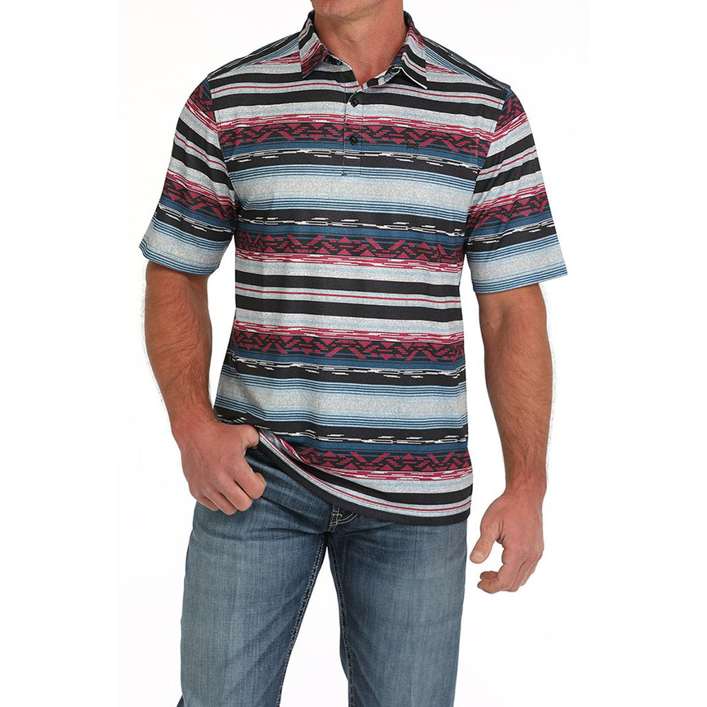 Poly-Spandex, Short Sleeve Polo, Multi color 