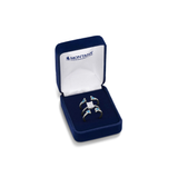 Skyline Turquoise Stack Ring Set - Case View