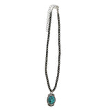 West and Co. Turquoise & Faux Navajo Pearl Necklace