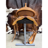 HR 14.5in Natural Barrel Saddle
