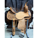 HR 14.5in Natural Barrel Saddle