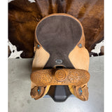 HR 14.5in Natural Barrel Saddle