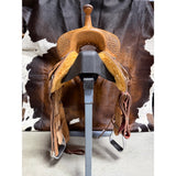 HR 14.5in Natural Barrel Saddle