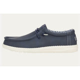 Hey Dude Classic Wally Navy Shoe