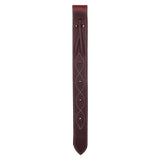 Showman 18" Stitched Argentina Cow Leather Off Billet