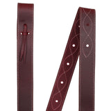 Close up view of the Leather Tie Strap