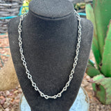 Sterling Twisted Rope Necklace