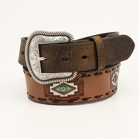 Nocona Men's Diamond Southwest Belt