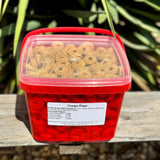 Orange Peel Ring Shaped Horse Treats