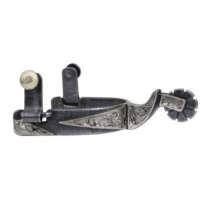 Professional's Choice 3/4" 8PT Spur with silver tooling