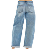 Back side view of the jeans.