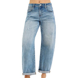 Front side view of the jeans 