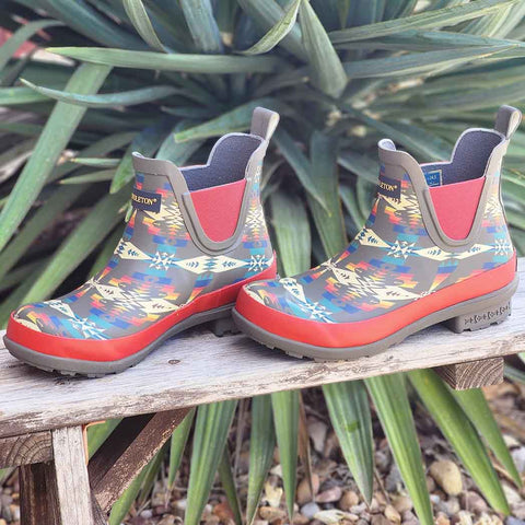  Pendleton Women's waterproof rubber rain boots 