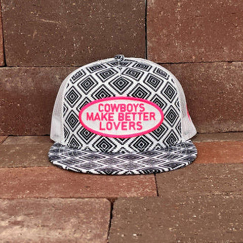 Cactus Alley Black/White Aztec Better Love Cap