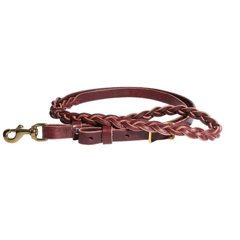 3 Plait Roping Rein 