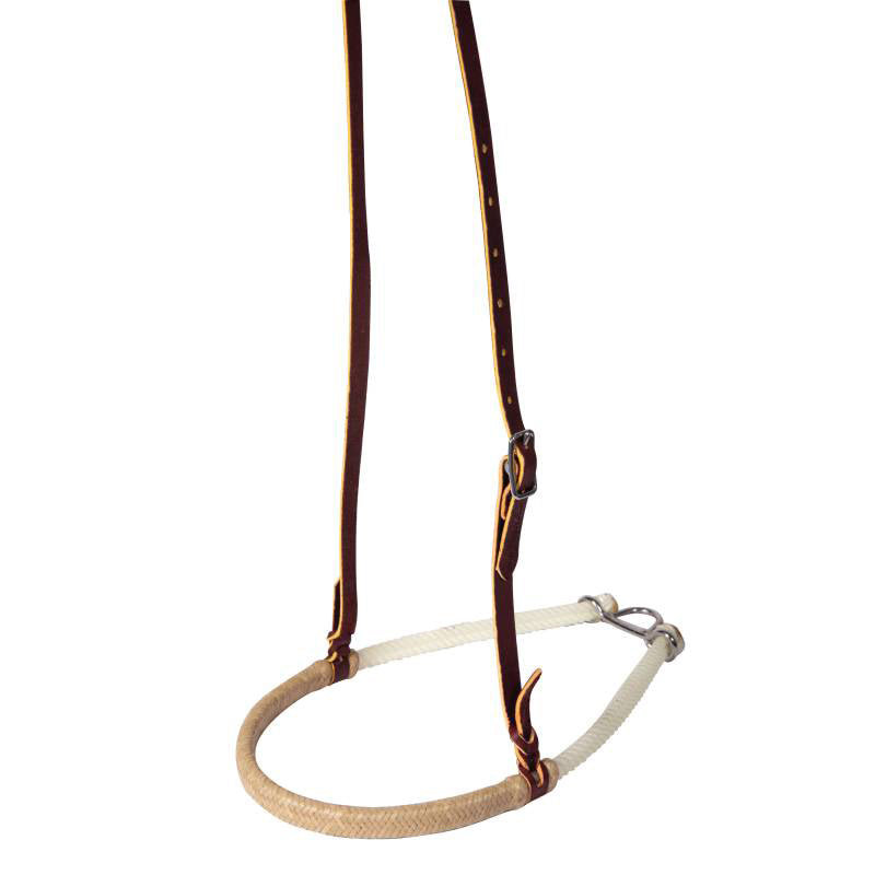  Hand-Laced Double Lariat Rope Noseband