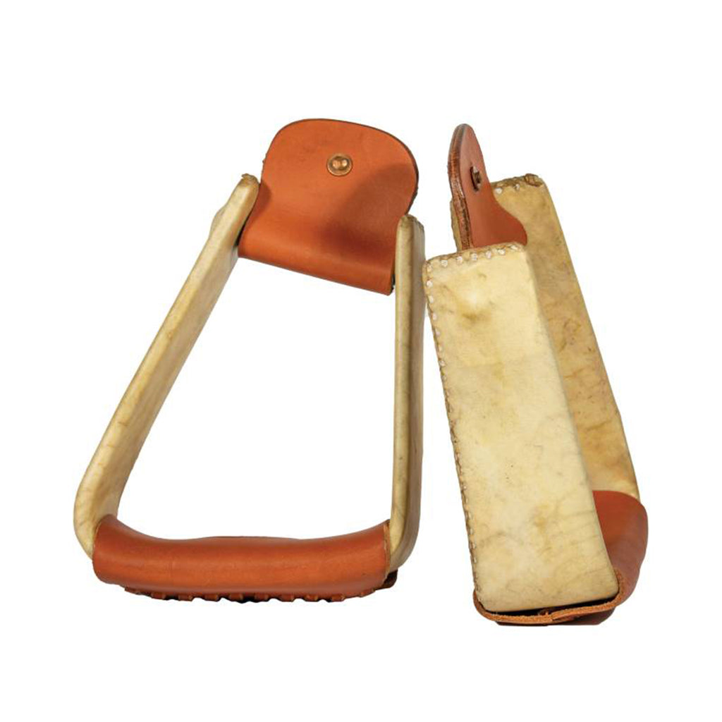 Rawhide Slant Stirrups