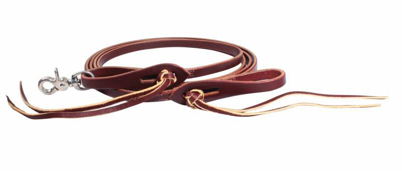 Roping Reins with knot Latigo 