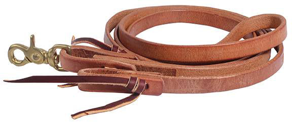Roping reins with water loops 