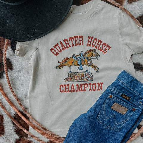 Kid's Quarter Horse Champion Tee