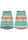 Rock & Roll Women's Serape Aztec Tank