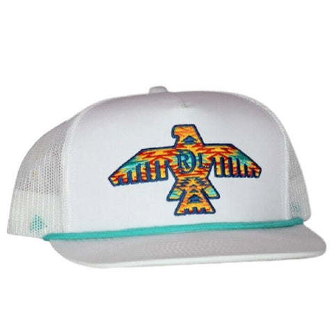 Red Dirt June White Thunderbird Cap