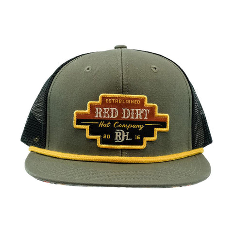 Red Dirt Roadblock Olive/Black Cap