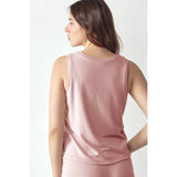 Back view of Blush Top