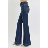 Side View of Flare Jeans
