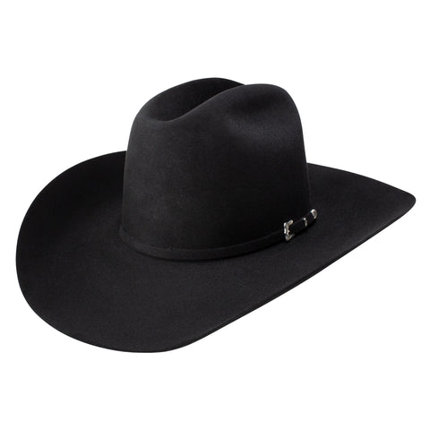 Black felt cowboy hat