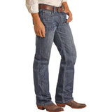 Rock & Roll Cowboy Ladder Stitch Double Barrel Jeans