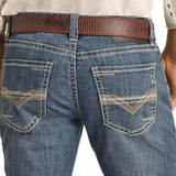 Rock & Roll Cowboy Reflex Ivory Embroidered Jeans