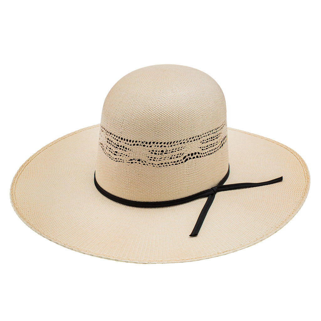 Tan Holland Open Crown Cowboy Hat by Resistol