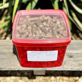 Raspberry Linen Fiber Sticks Horse Treats