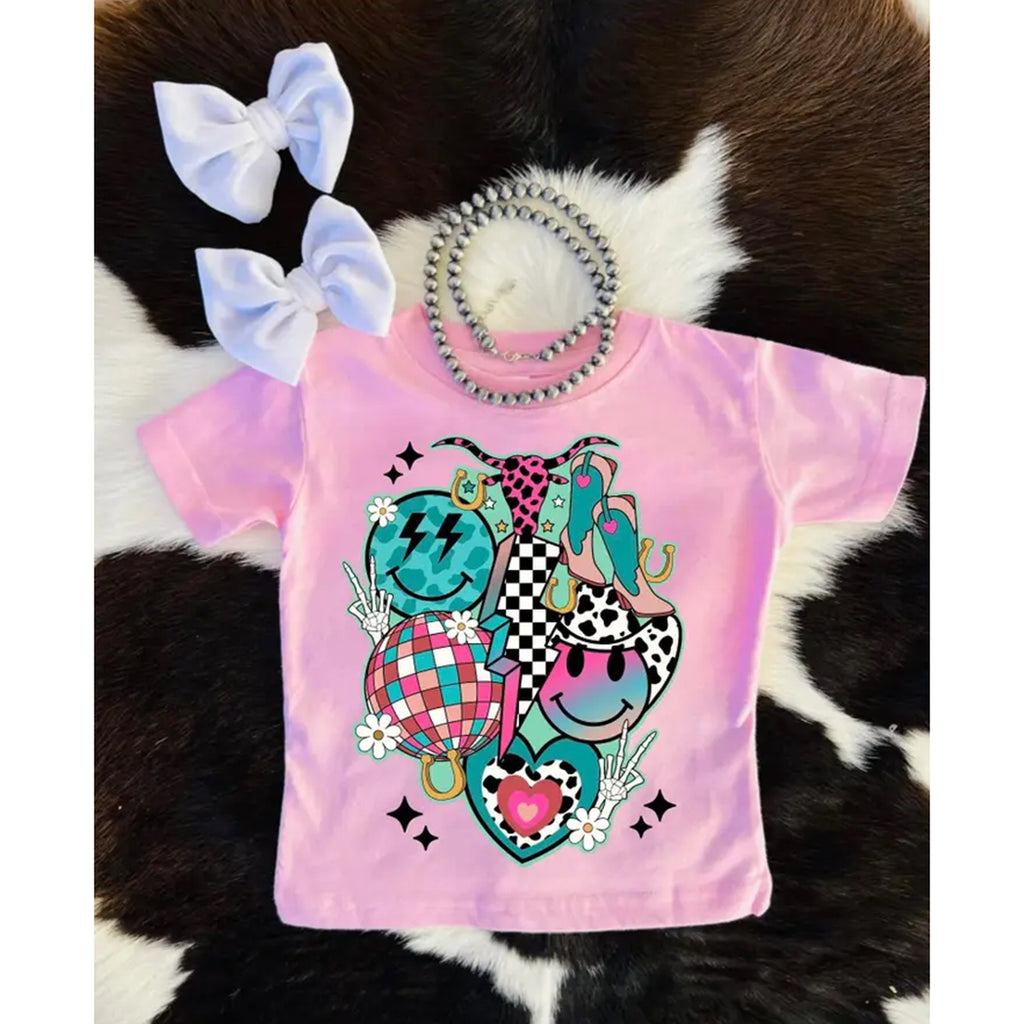 Retro Howdy Girls Tee 